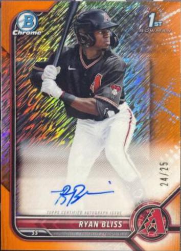 Ryan Bliss [Orange Refractor] #CPA-RB