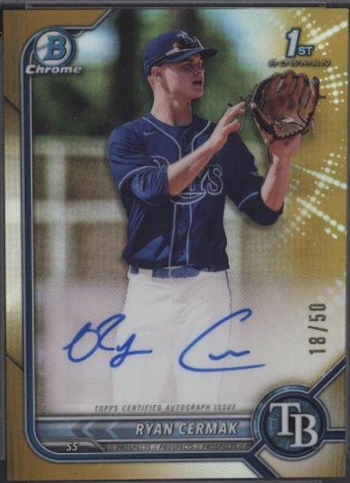 Ryan Reckley [Gold Refractor] #CPA-RR