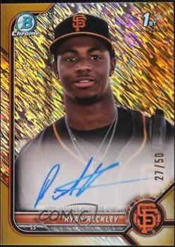 Ryan Reckley [Gold Shimmer Refractor] #CPA-RR