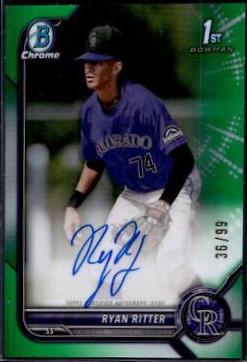 Ryan Reckley [Green Refractor] #CPA-RR