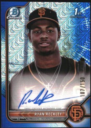 Ryan Reckley [HTA Choice Refractor] #CPA-RR