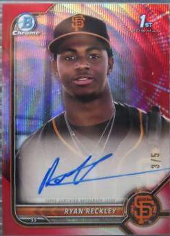 Ryan Reckley [Red Wave Refractor] #CPA-RR