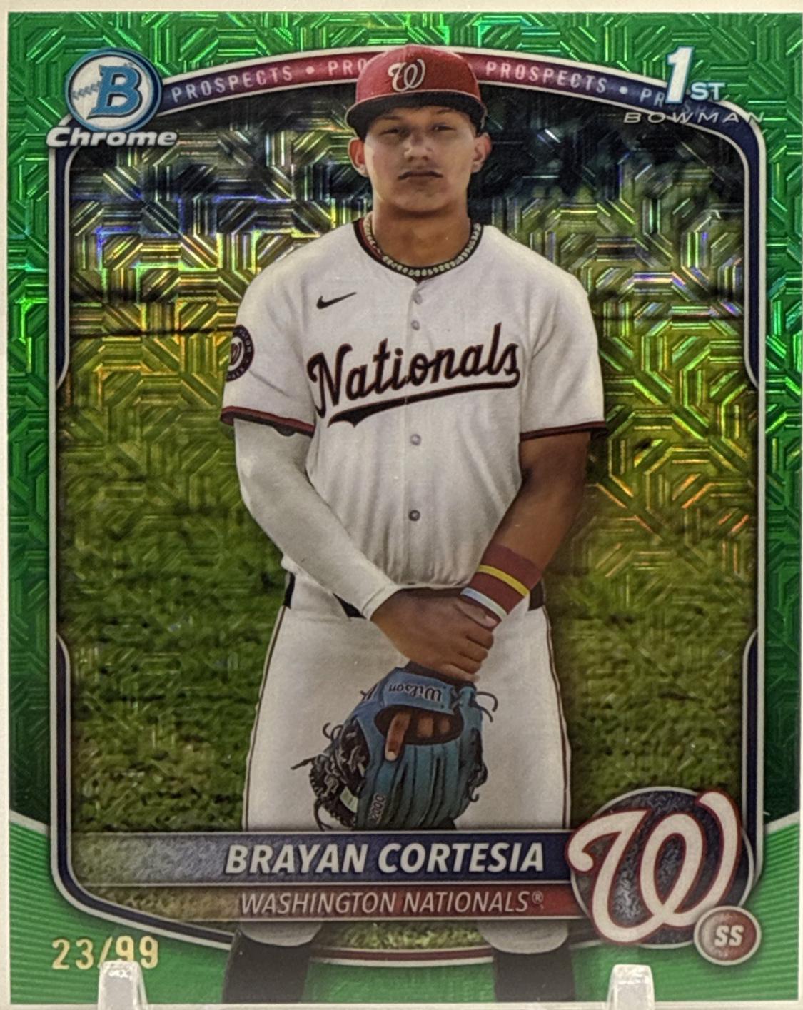 Brayan Cortesia [Green Mega Refractor] #BCP-211