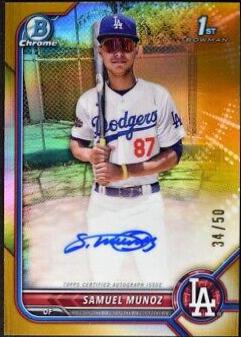 Samuel Munoz [Gold Refractor] #CPA-SM