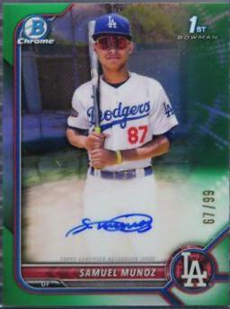 Samuel Munoz [Green Refractor] #CPA-SM