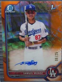 Samuel Munoz [Orange Wave Refractor] #CPA-SM