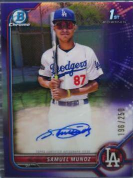 Samuel Munoz [Purple Refractor] #CPA-SM