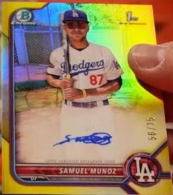 Samuel Munoz [Yellow Refractor] #CPA-SM
