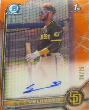 Samuel Zavala [Orange Refractor] #CPA-SZ