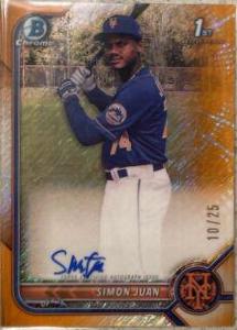 Simon Juan [Orange Shimmer Refractor] #CPA-SJ