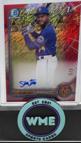 Simon Juan [Red Shimmer Refractor] #CPA-SJ