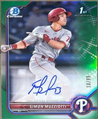 Simon Muzziotti [Green Refractor] #CPA-SMZ