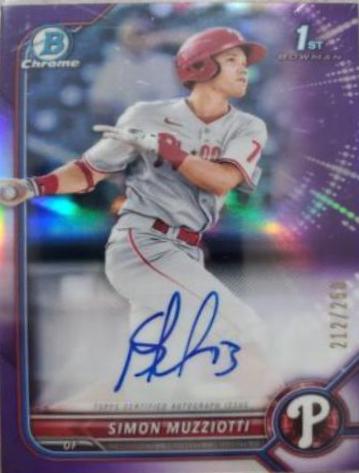 Simon Muzziotti [Purple Refractor] #CPA-SMZ