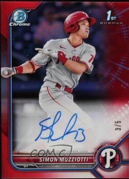 Simon Muzziotti [Red Refractor] #CPA-SMZ
