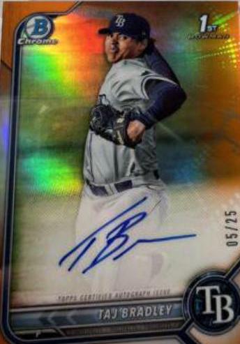 Taj Bradley [Orange Refractor] #CPA-TB