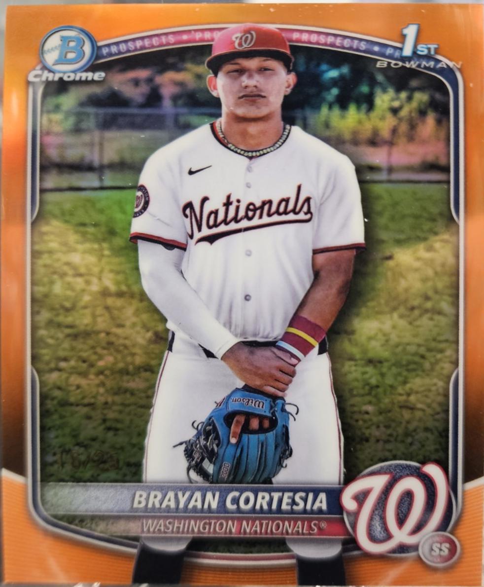 Brayan Cortesia [Orange Mega Refractor] #BCP-211