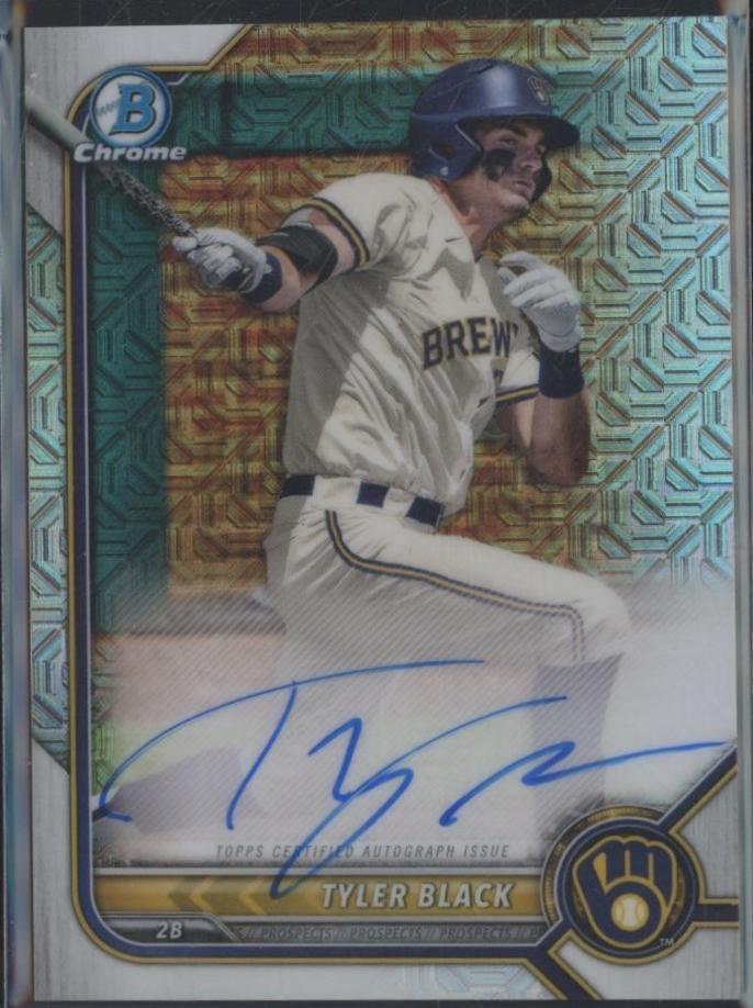 Tyler Collins [Black Mojo Refractor] #CPA-TCS