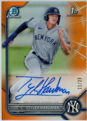Tyler Hardman [Orange Refractor] #CPA-TH