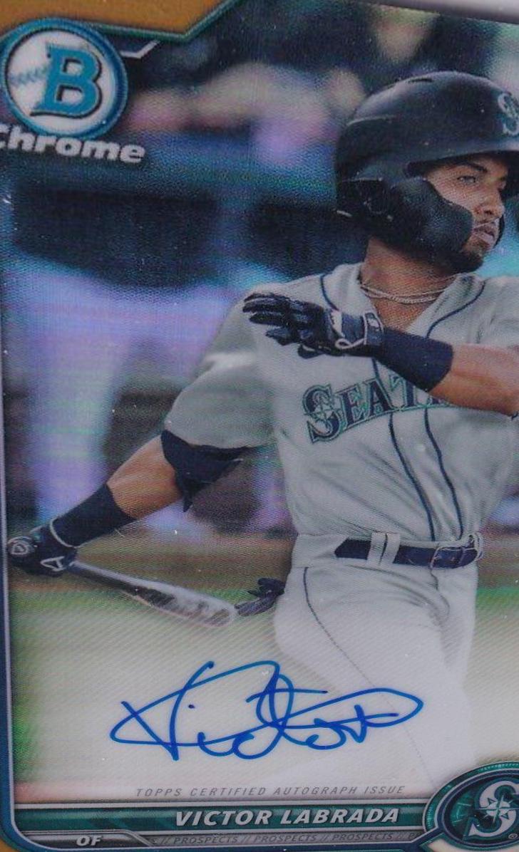 Victor Labrada [Gold Refractor] #CPA-VL