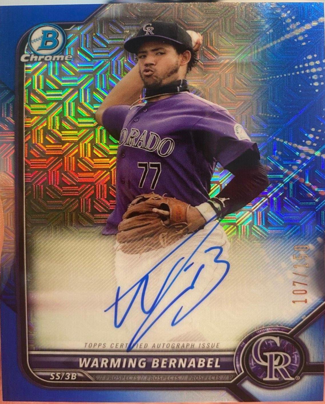 Warming Bernabel [Blue Refractor] #CPA-WB