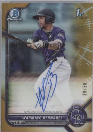 Warming Bernabel [Gold Refractor] #CPA-WB