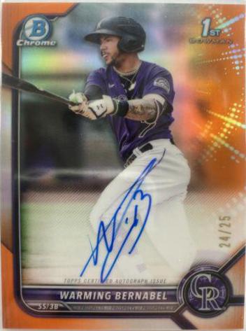 Warming Bernabel [Orange Refractor] #CPA-WB