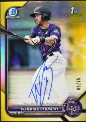 Warming Bernabel [Yellow Refractor] #CPA-WB