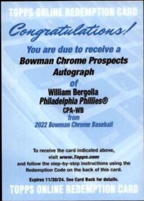 William Bergolla #CPA-WB