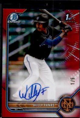 Willy Fanas [Red Refractor] #CPA-WF