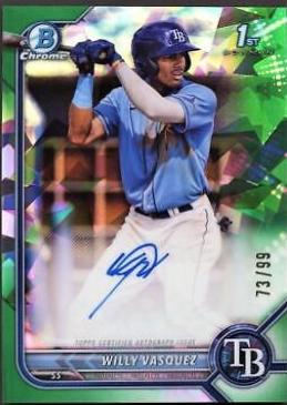 Willy Vasquez [Green Atomic Refractor] #CPA-WVZ