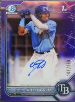 Willy Vasquez [Purple Refractor] #CPA-WVZ