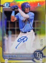 Willy Vasquez [Yellow Refractor] #CPA-WVZ