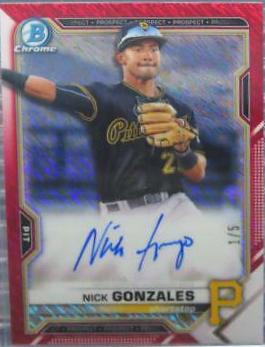 Yanquiel Fernandez [Red Shimmer Refractor] #CPA-YFZ