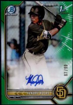 Yendry Rojas [Green Refractor] #CPA-YR