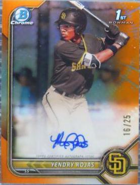 Yendry Rojas [Orange Refractor] #CPA-YR