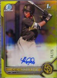 Yendry Rojas [Yellow Refractor] #CPA-YR