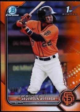 Aeverson Arteaga [Orange Refractor] #BCP-82