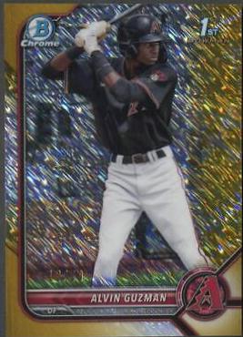 Alvin Guzman [Gold Shimmer Refractor] #BCP-18