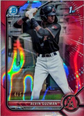 Alvin Guzman [Red Lava Refractor] #BCP-18