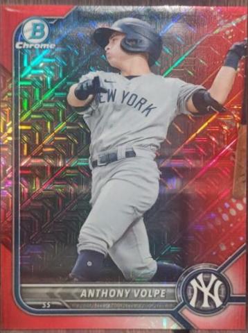 Anthony Volpe [Red Refractor] #BCP-182