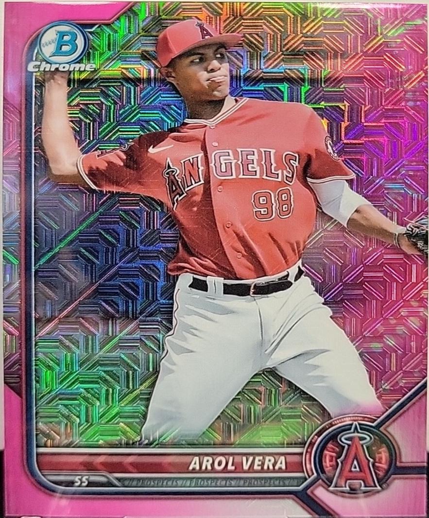 Arol Vera [Fuchsia Pink Mojo Refractor] #BCP-177