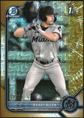 Brady Allen [Gold Refractor] #BCP-36