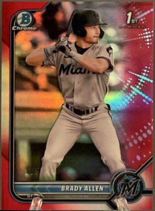 Brady Allen [Red Refractor] #BCP-36