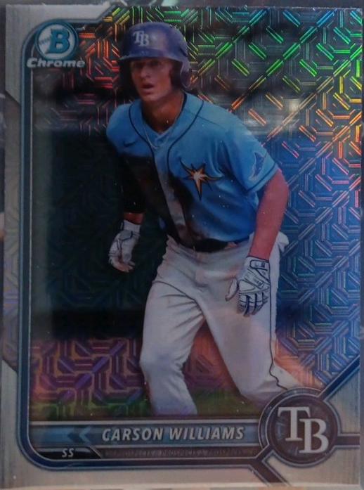 Carson Williams [Fuchsia Pink Mojo Refractor] #BCP-197