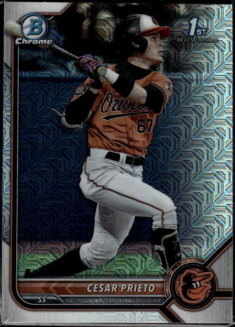 Cesar Prieto [Fuchsia Pink Mojo Refractor] #BCP-206