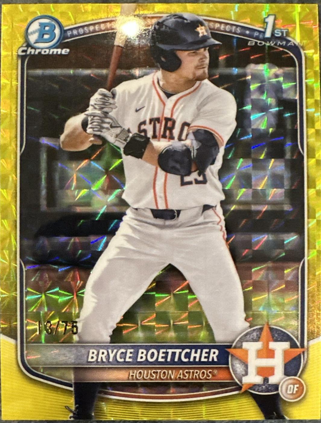 Bryce Boettcher [Gold Geometric] #BCP-243