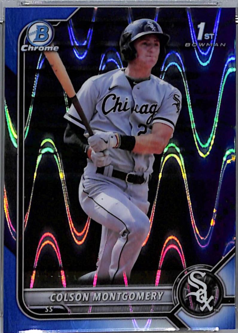Colson Montgomery [Blue RayWave Refractor] #BCP-71
