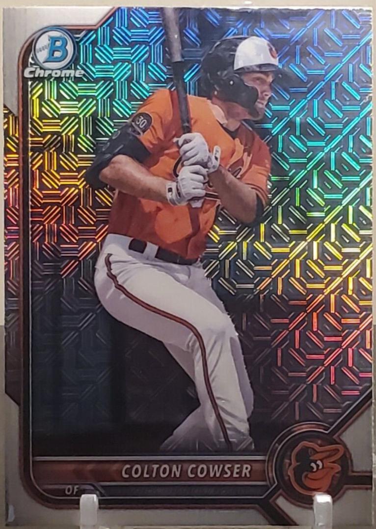 Colton Cowser [Fuchsia Pink Mojo Refractor] #BCP-236