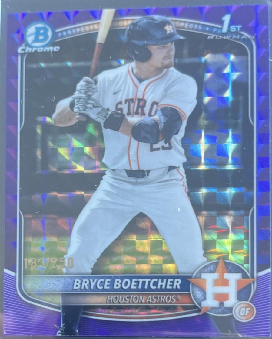 Bryce Boettcher [Purple Geometric] #BCP-243