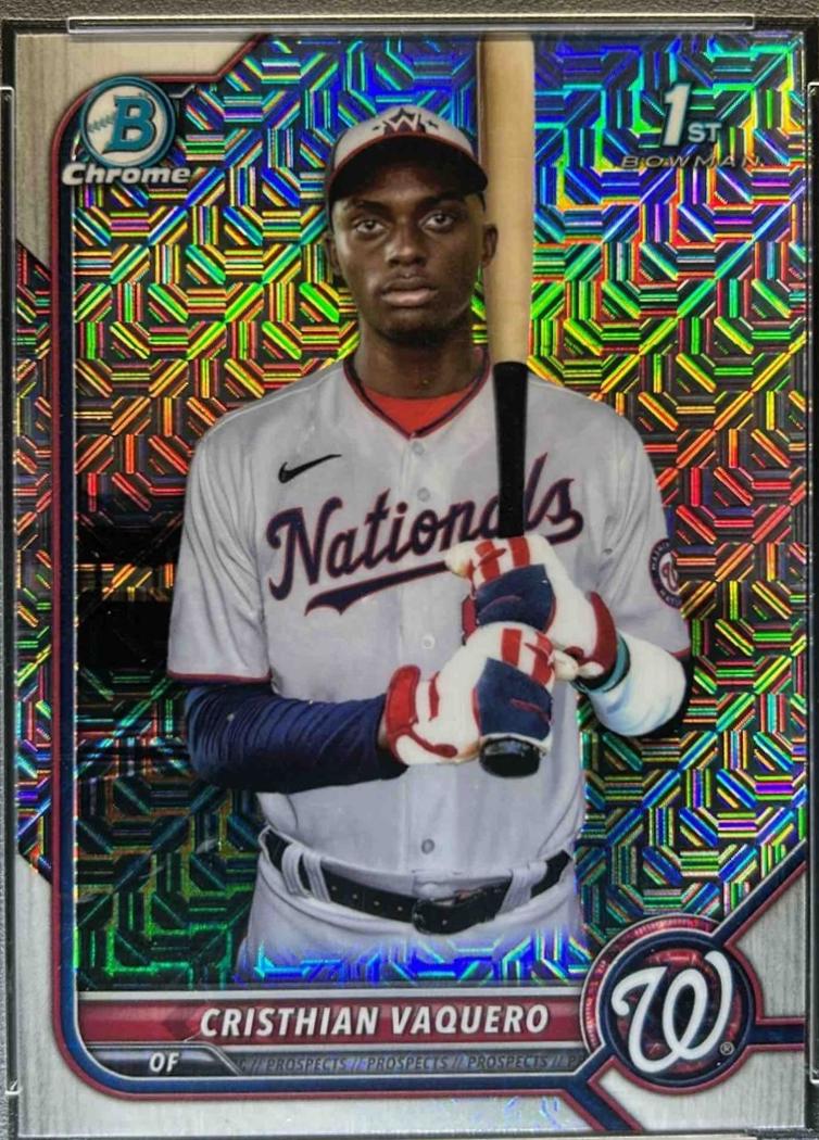 Cristhian Vaquero [Fuchsia Pink Mojo Refractor] #BCP-157